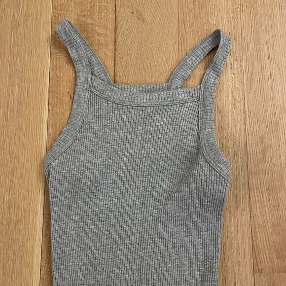 ❤️HP❤️Gray cami bodysuit  - Picture 2 of 4